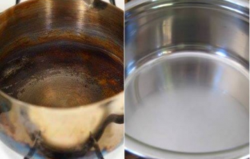 Hướng dẫn cách vệ sinh nồi chảo bị cháy khét Hướng dẫn cách vệ sinh nồi chảo bị cháy khét